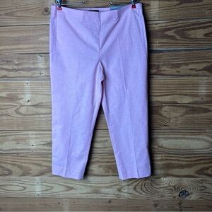 Talbots Pink Cropped Pants